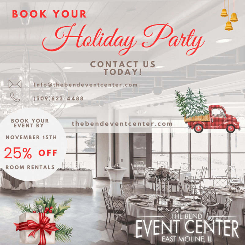 Information about booking holiday parties